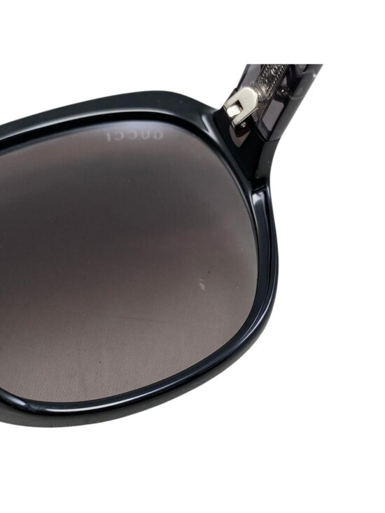 Gucci Sunglasses Interlocking Logo Black Gray Eyewear main image 4